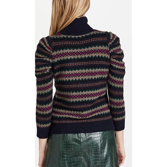 Autumn Cashmere Puff Sleeve Turtleneck, size Medium (fits size small) - Picture 5 of 12